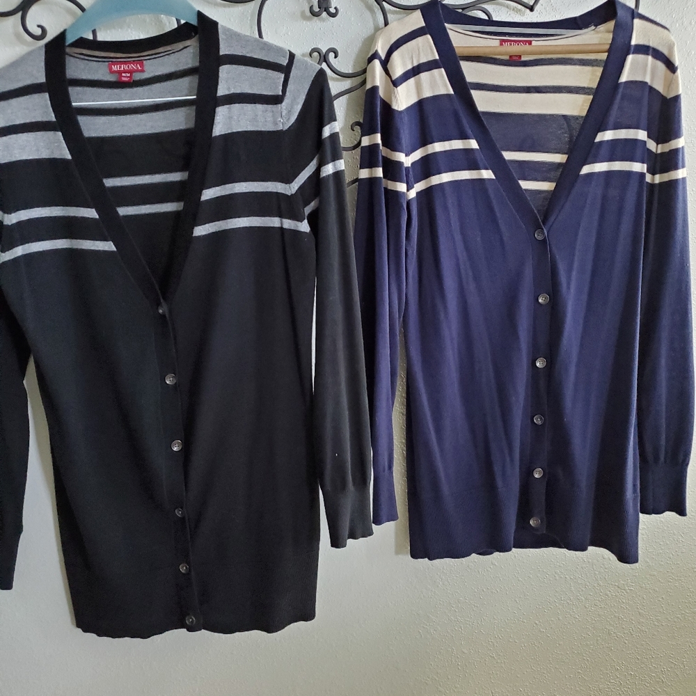 Long sleeve cardigan set